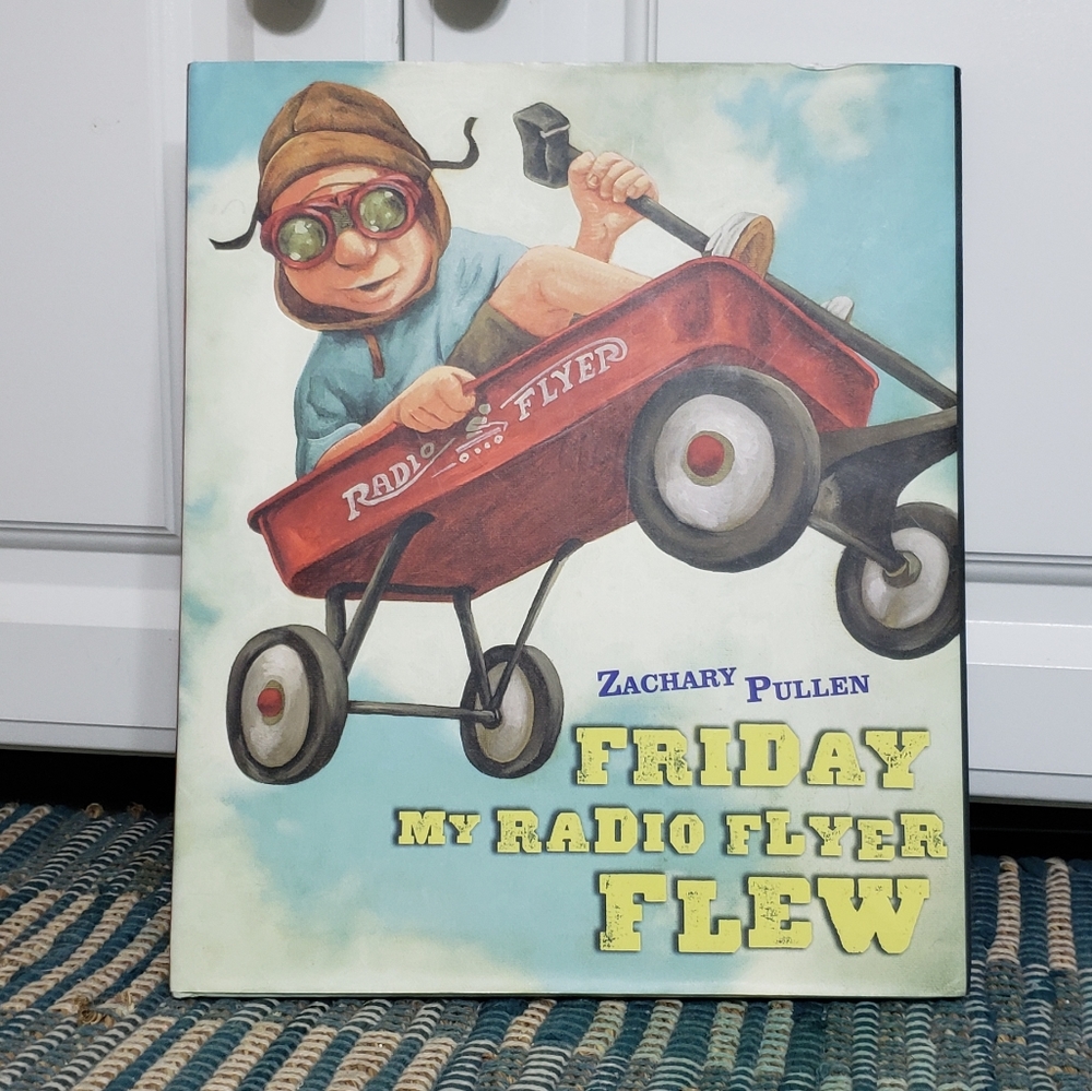 🦋 Kids Radio Flyer Book with Dust Jacket Cover 🦋